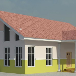 Residential Development, Foutain Springville Estate, Lekki (Front View)